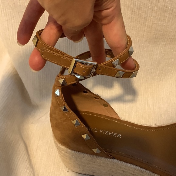 Marc Fisher Espadrille Wedge Sandals - Picture 5 of 9